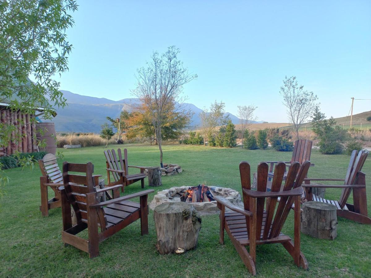 A Log Home At Buffalo Creek Buffeljagsrivier Exterior foto