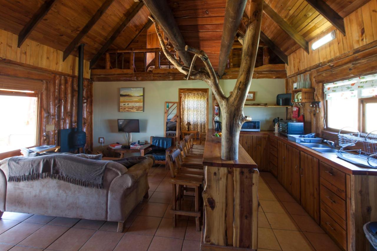 A Log Home At Buffalo Creek Buffeljagsrivier Exterior foto
